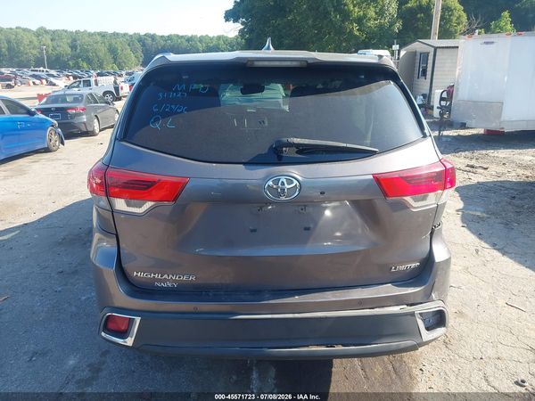 2019 TOYOTA HIGHLANDER LIMITED