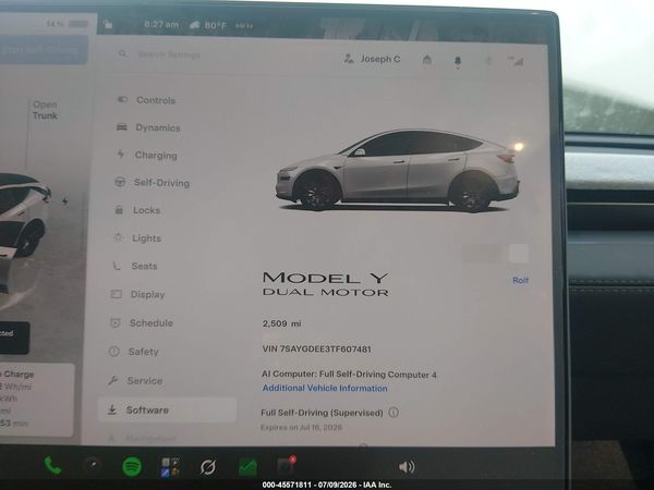 2026 TESLA MODEL Y