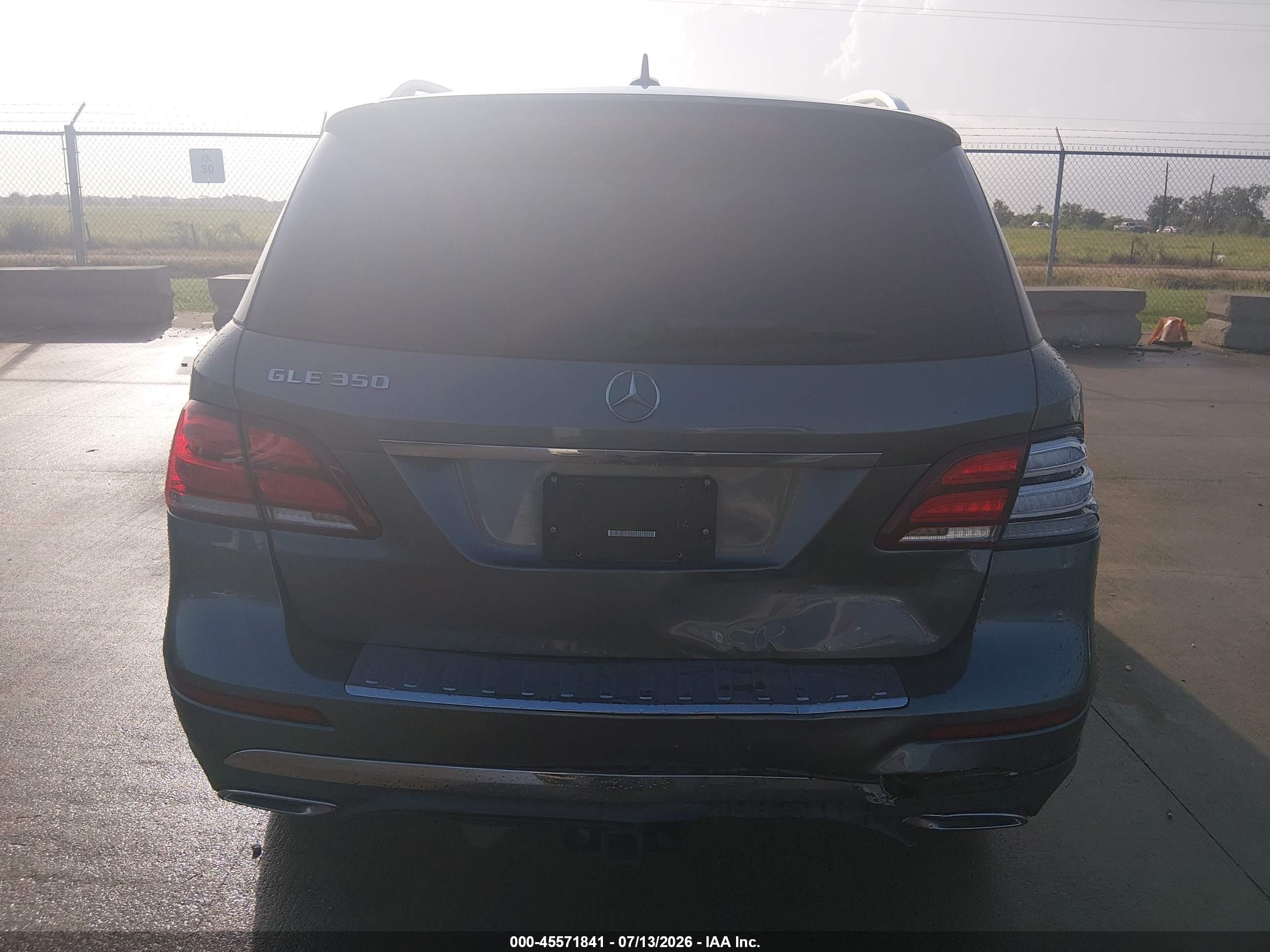 2017 MERCEDES-BENZ GLE 350 GLE350