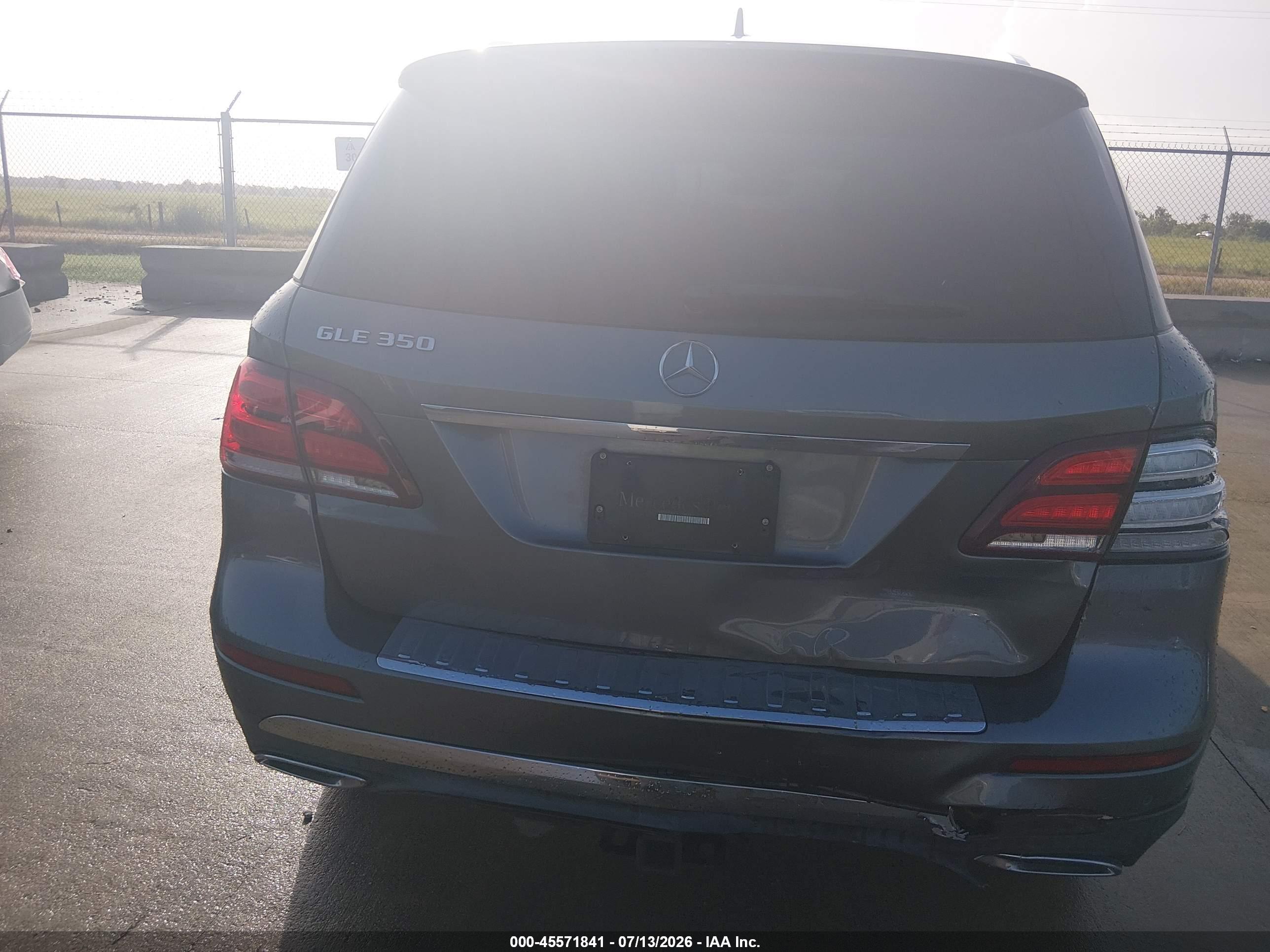 2017 MERCEDES-BENZ GLE 350 GLE350
