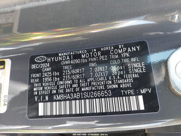 2025 HYUNDAI KONA SE