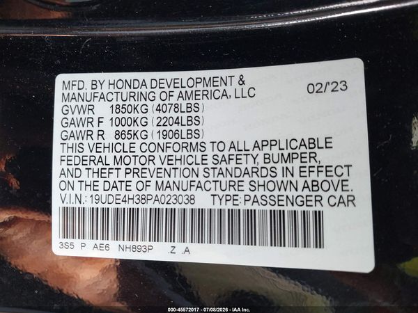 2023 ACURA INTEGRA A-SPEC