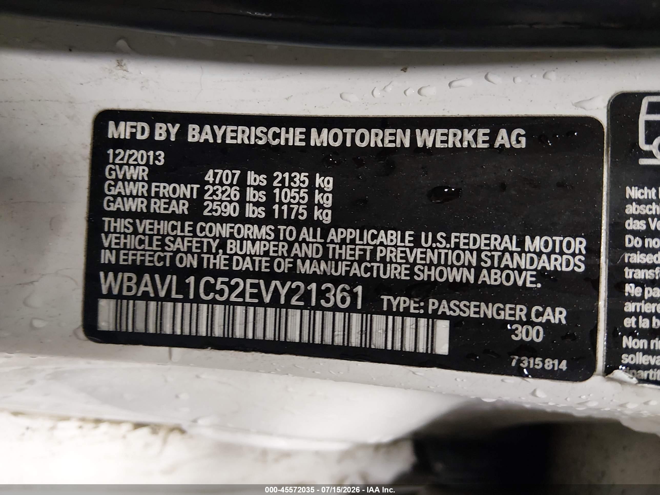2014 BMW X1 XDRIVE28I