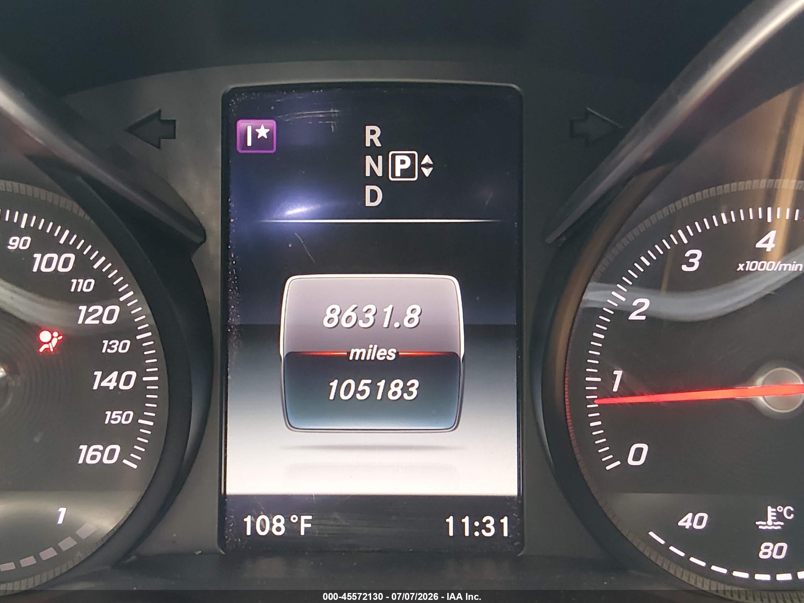 2015 MERCEDES-BENZ C 300