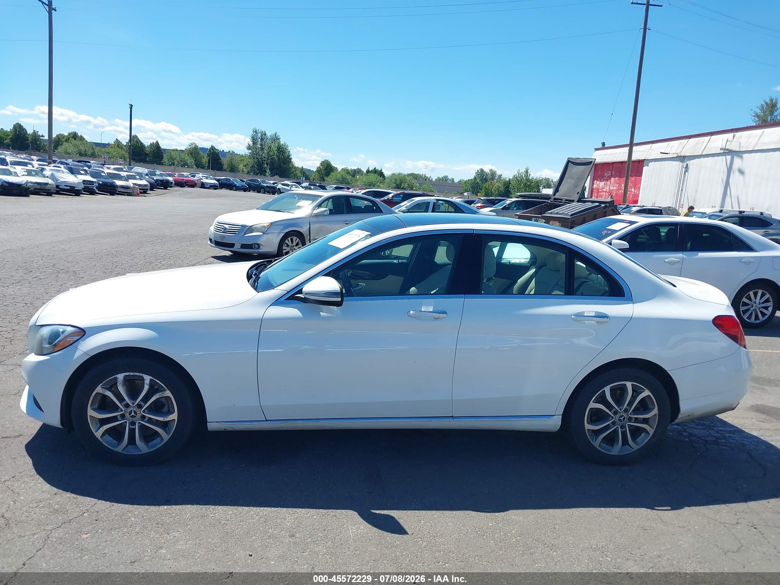 2017 MERCEDES-BENZ C 300 4MATIC