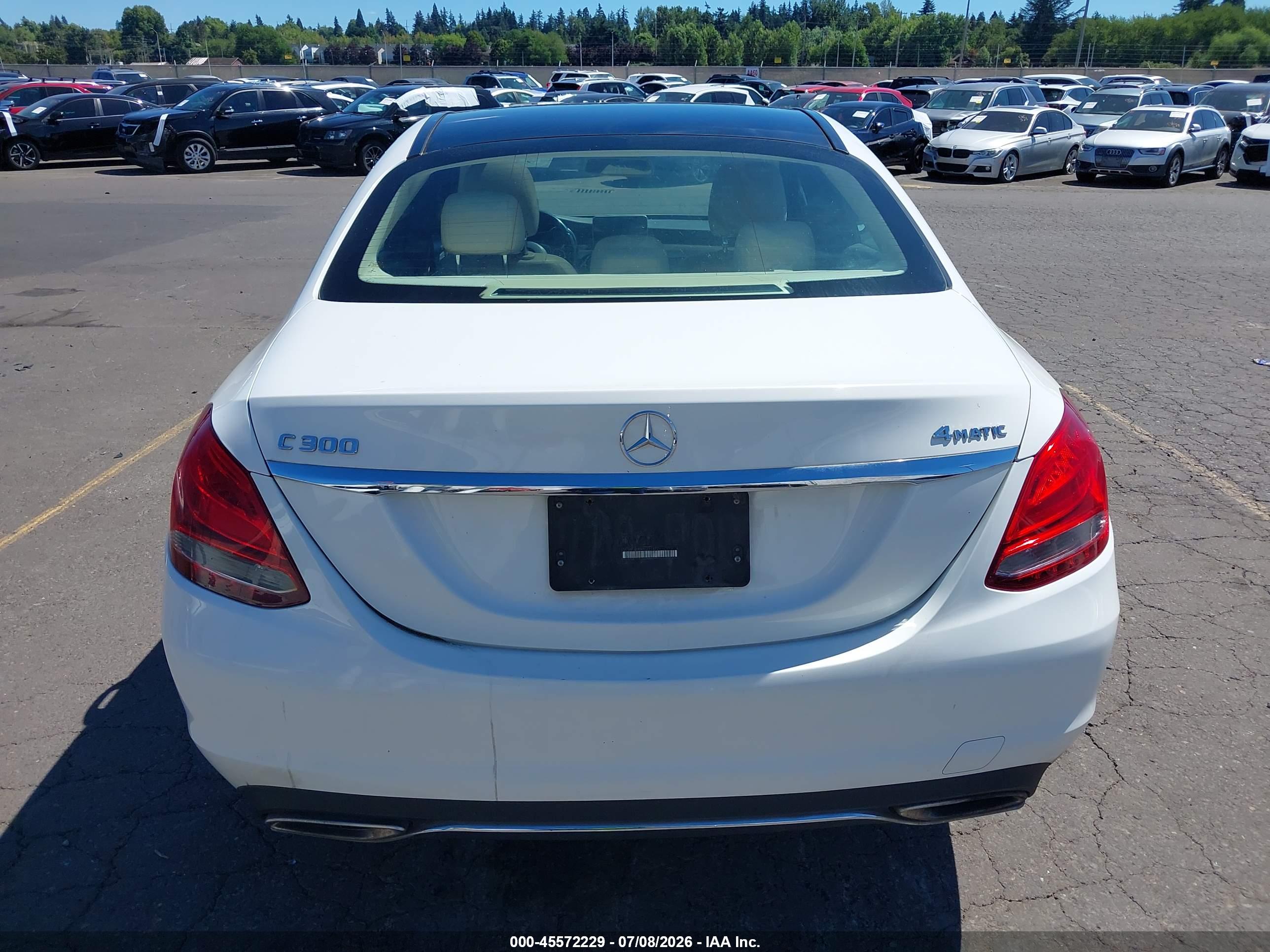 2017 MERCEDES-BENZ C 300 4MATIC