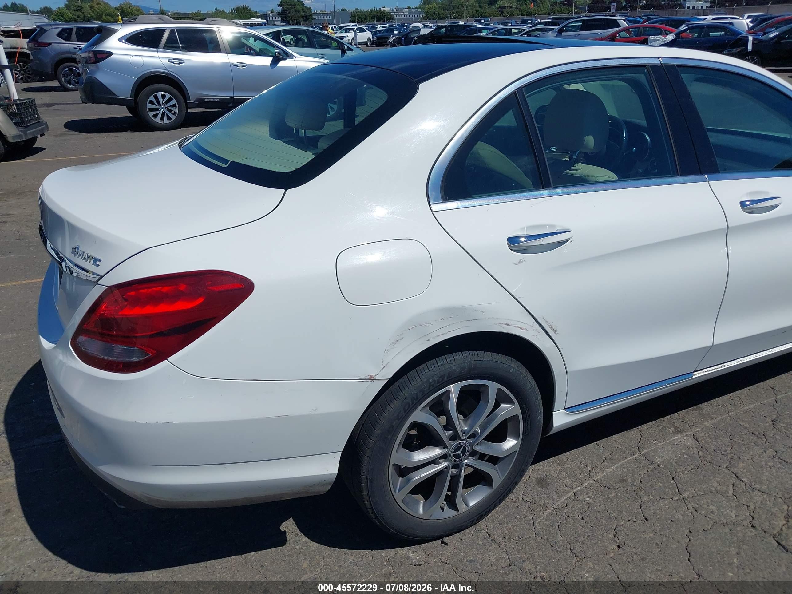 2017 MERCEDES-BENZ C 300 4MATIC