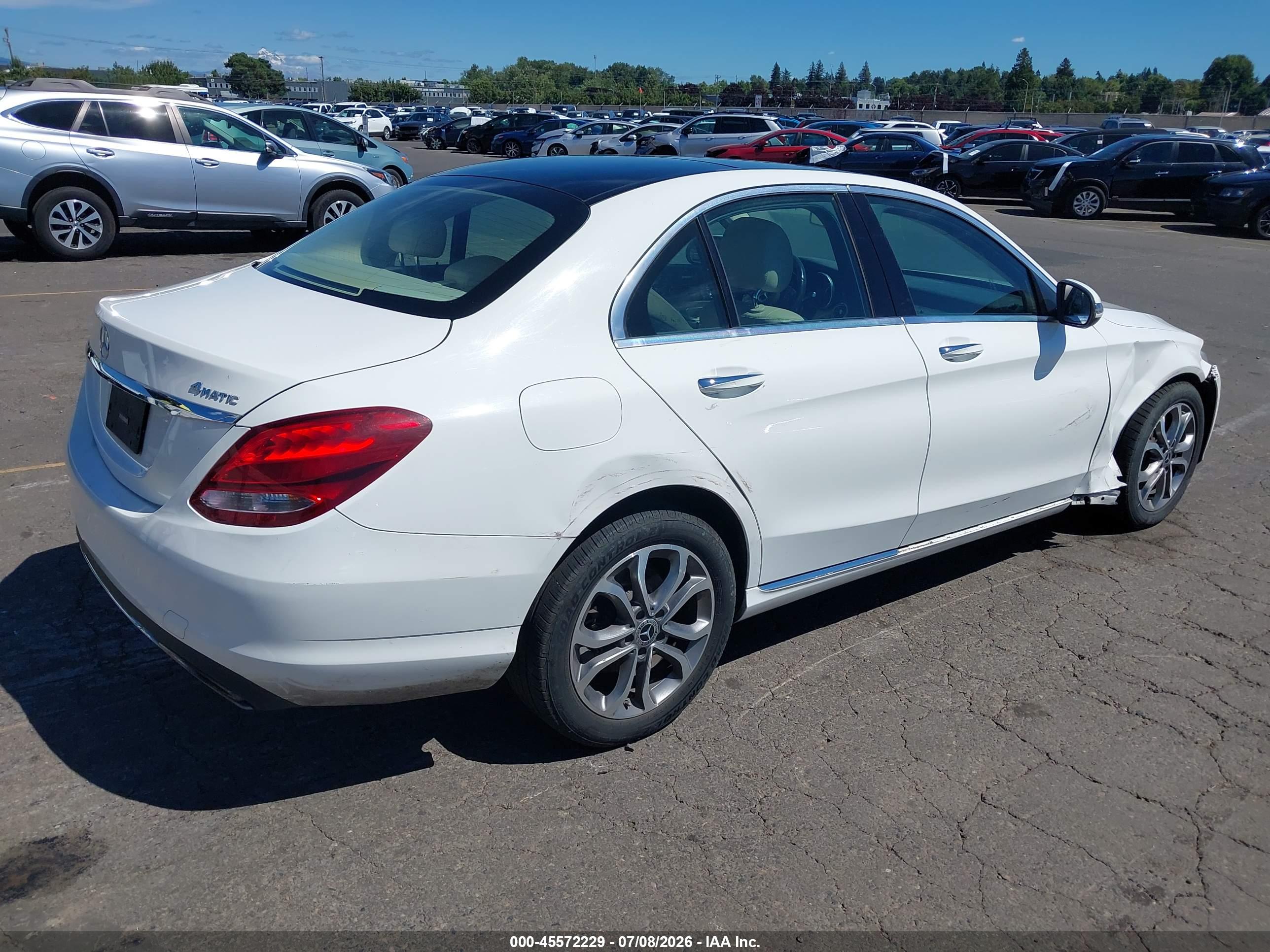 2017 MERCEDES-BENZ C 300 4MATIC
