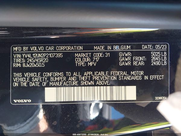 2023 VOLVO XC40 B5 PLUS BRIGHT THEME