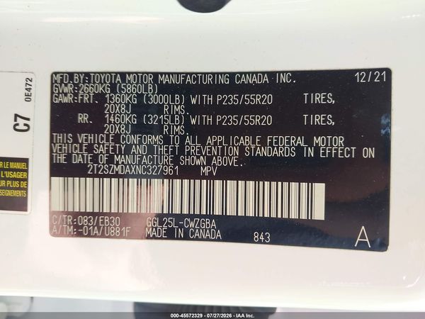 2022 LEXUS RX 350 F SPORT APPEARANCE