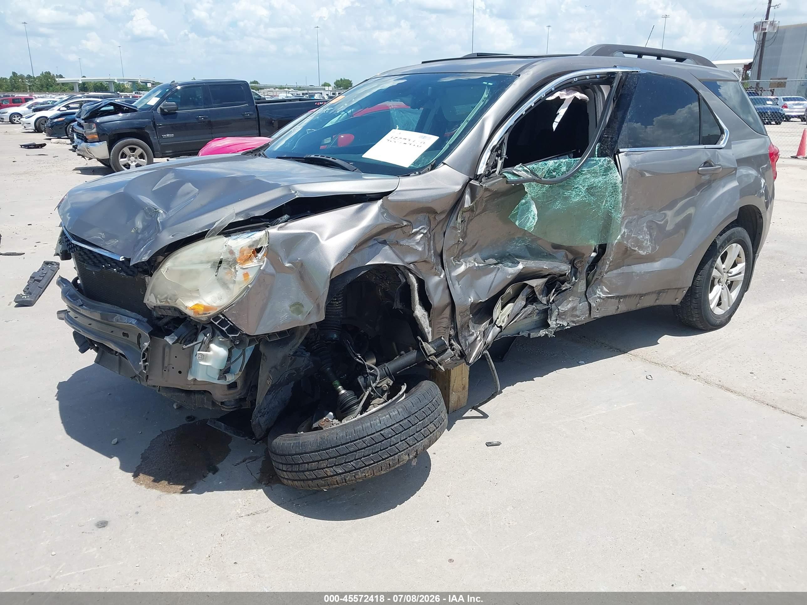 2012 CHEVROLET EQUINOX LT W/1LT — I2