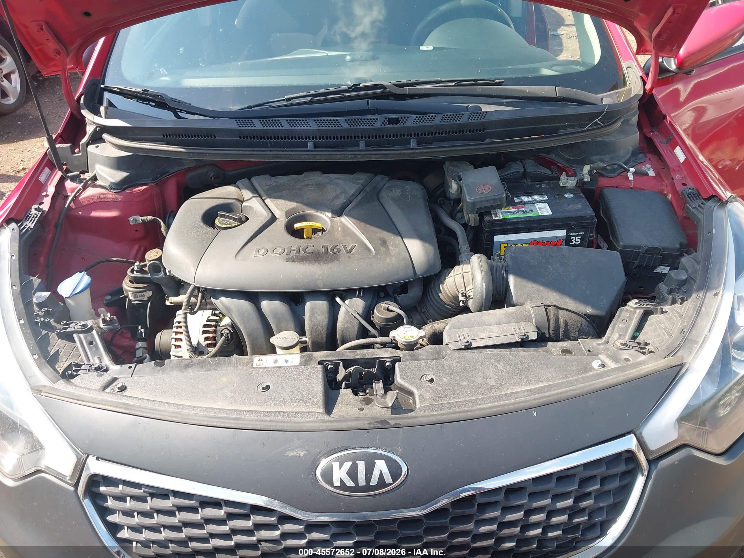 2016 KIA FORTE GL (Middle-Low Grade)