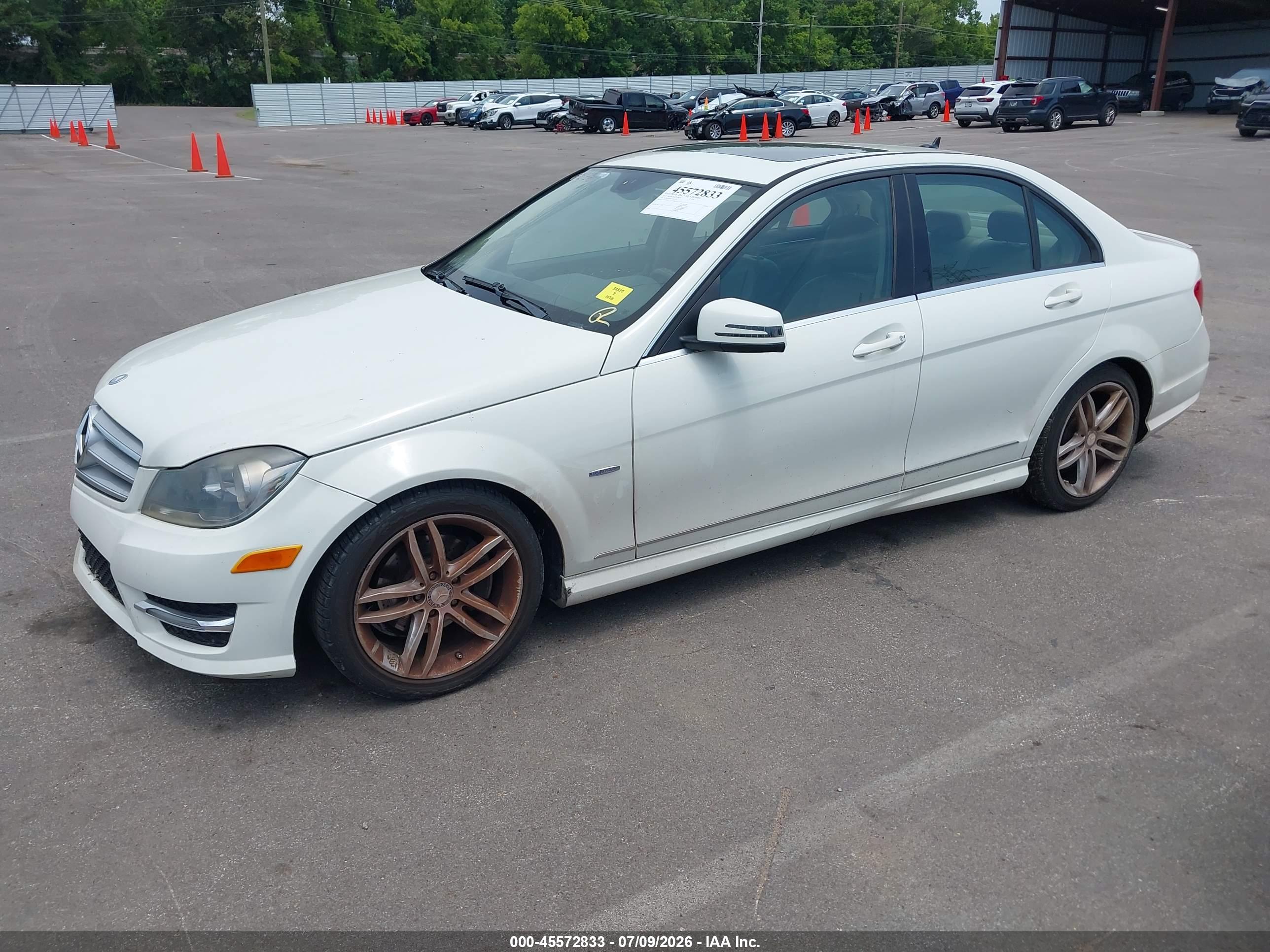 2012 MERCEDES-BENZ C 250 SPORT
