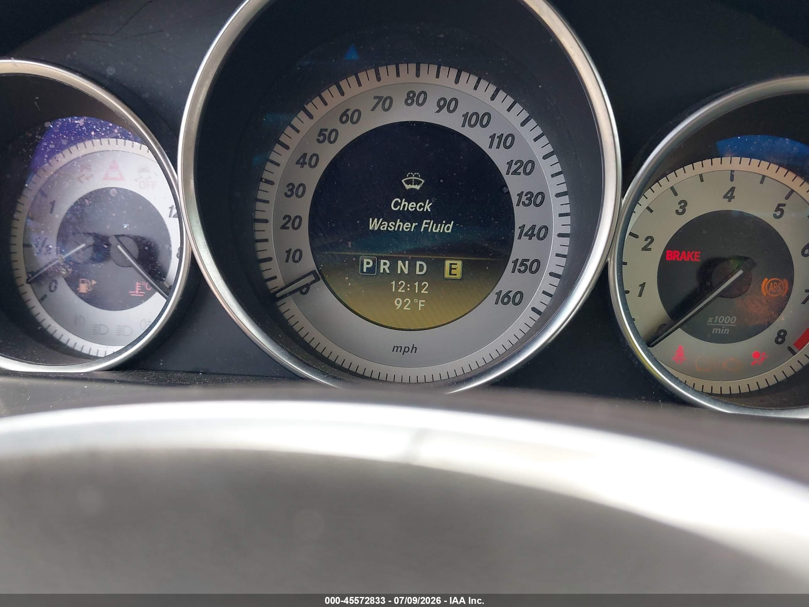 2012 MERCEDES-BENZ C 250 SPORT