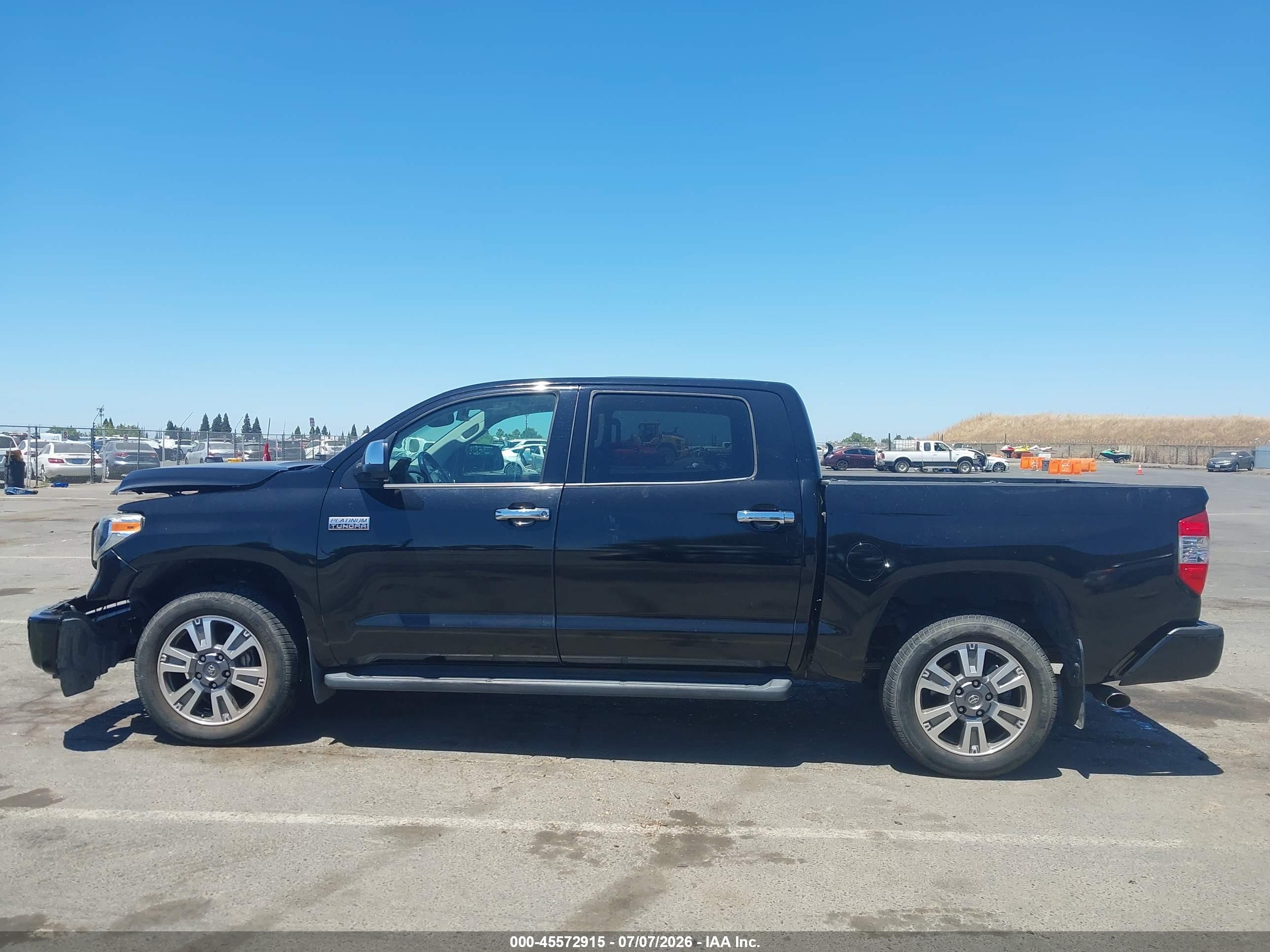 2018 TOYOTA TUNDRA PLATINUM 5.7L V8