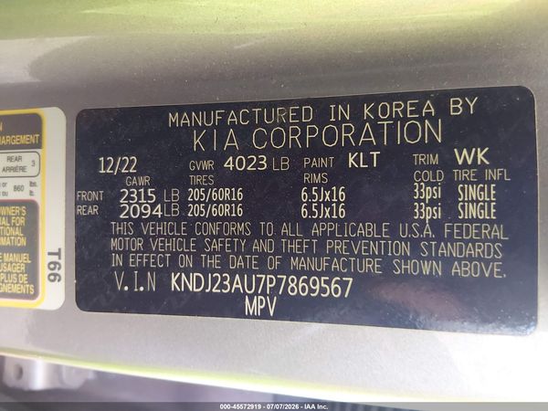 2023 KIA SOUL LX