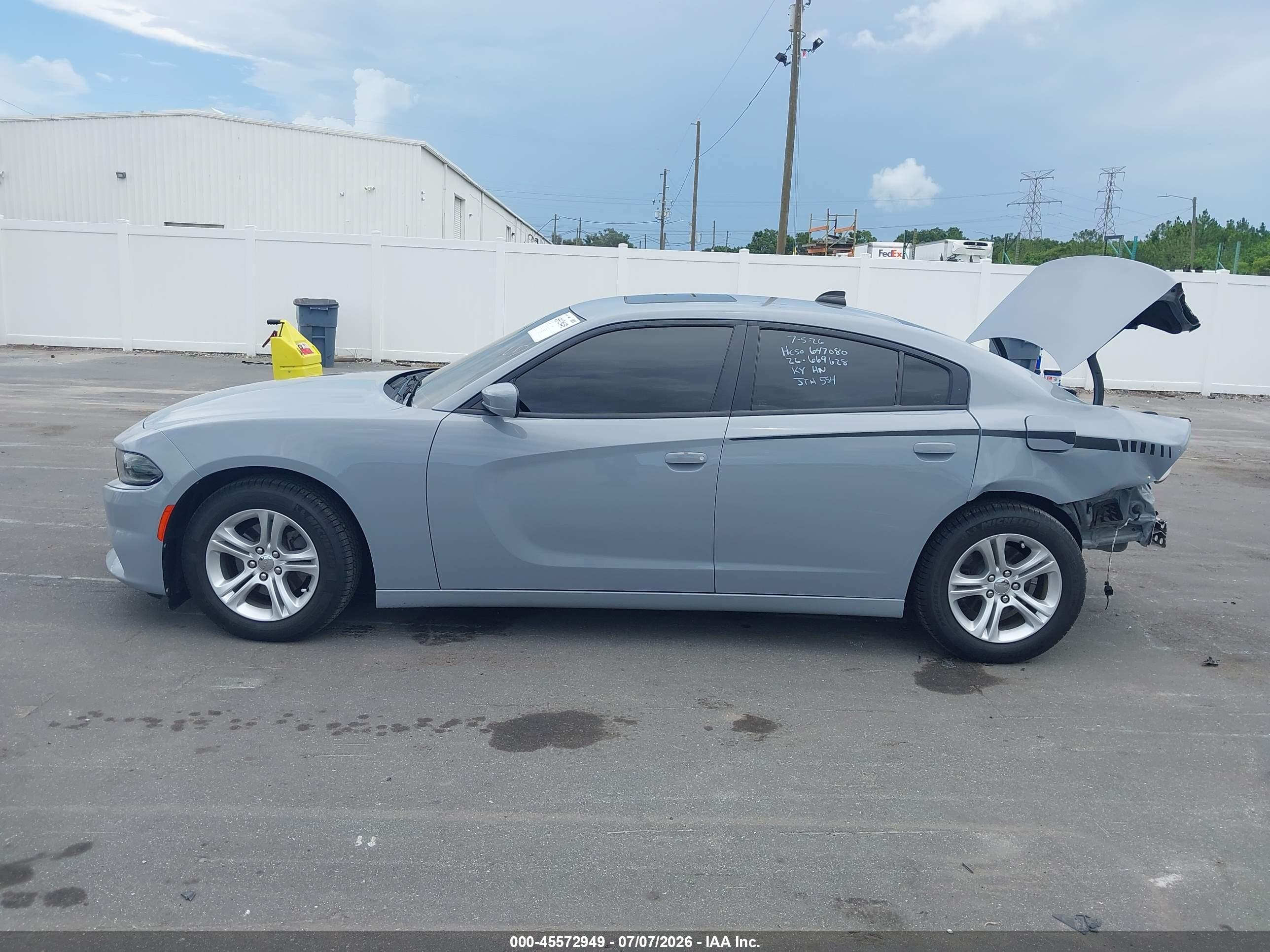 2021 DODGE CHARGER SXT RWD