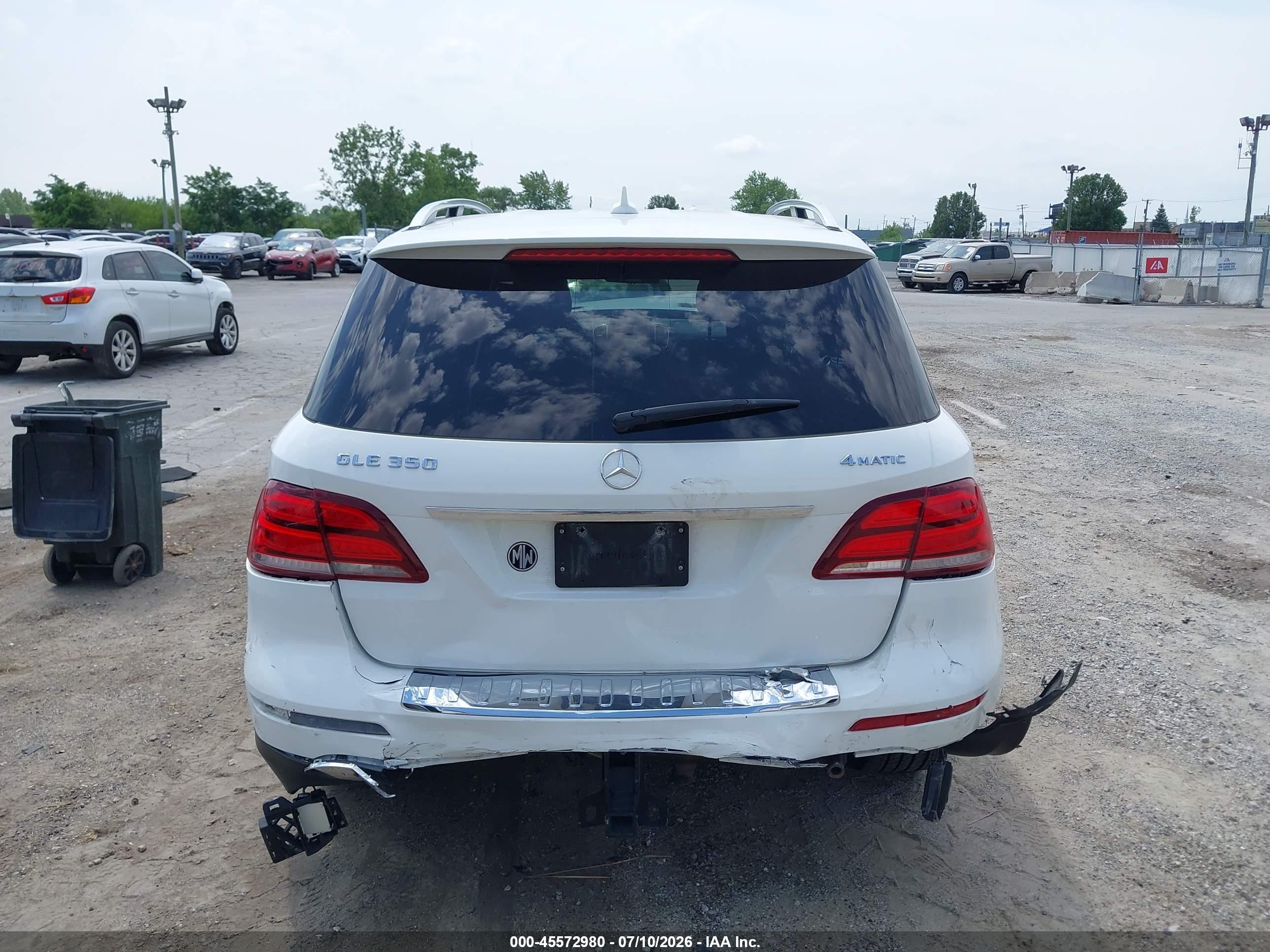 2016 MERCEDES-BENZ GLE 350 4MATIC