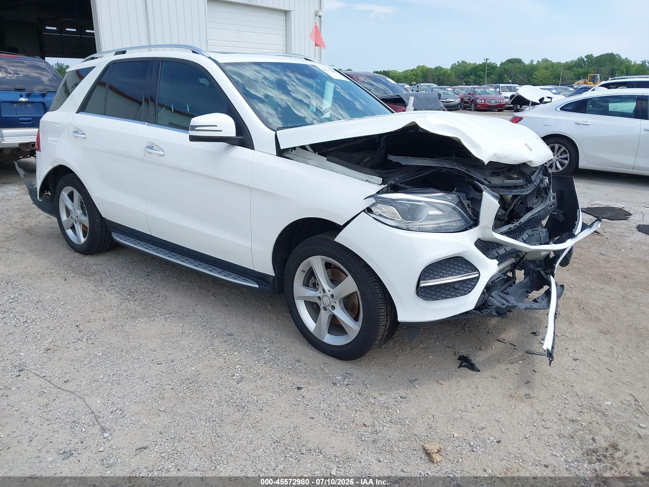 2016 MERCEDES-BENZ GLE 350 4MATIC