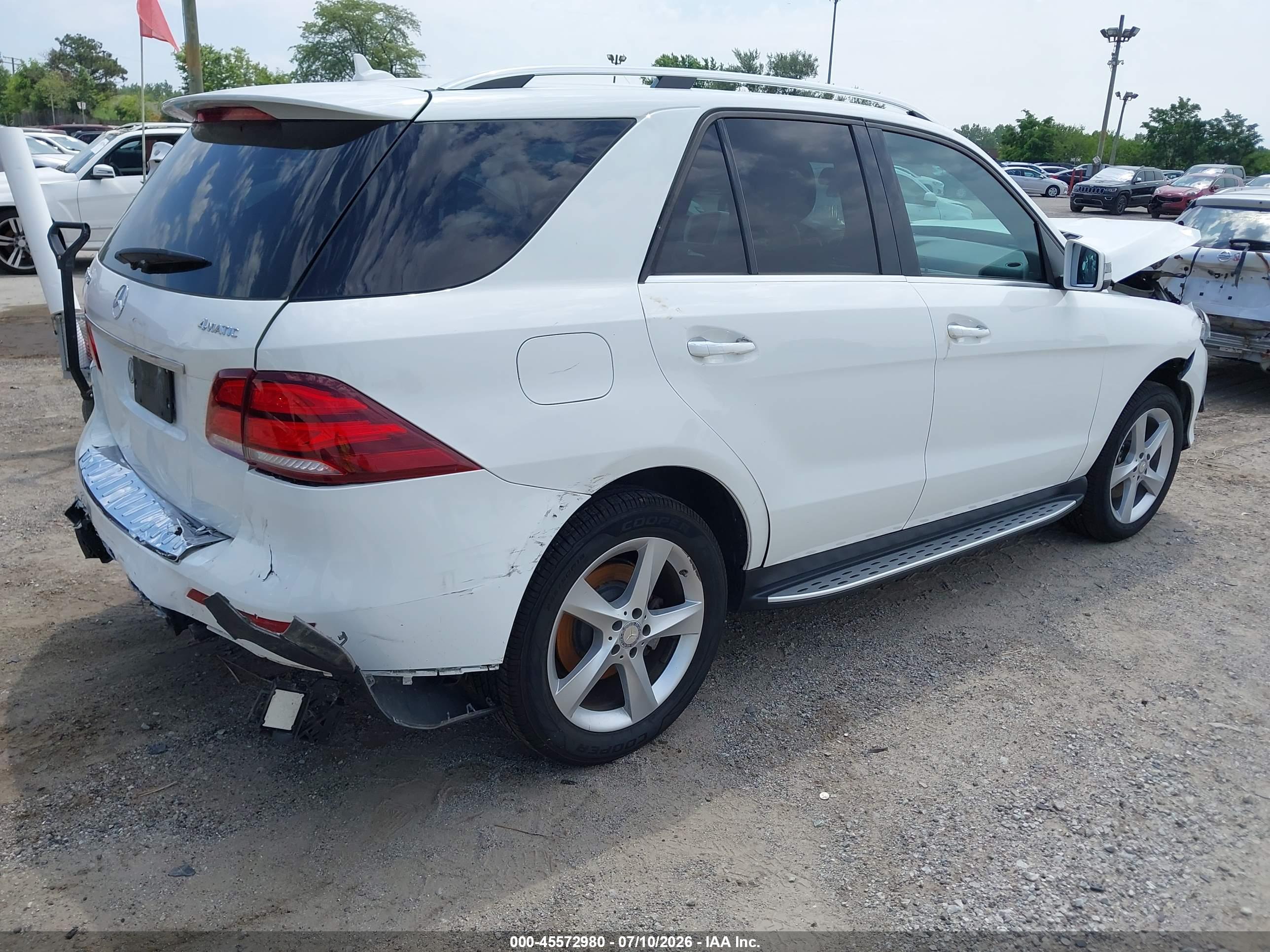 2016 MERCEDES-BENZ GLE 350 4MATIC