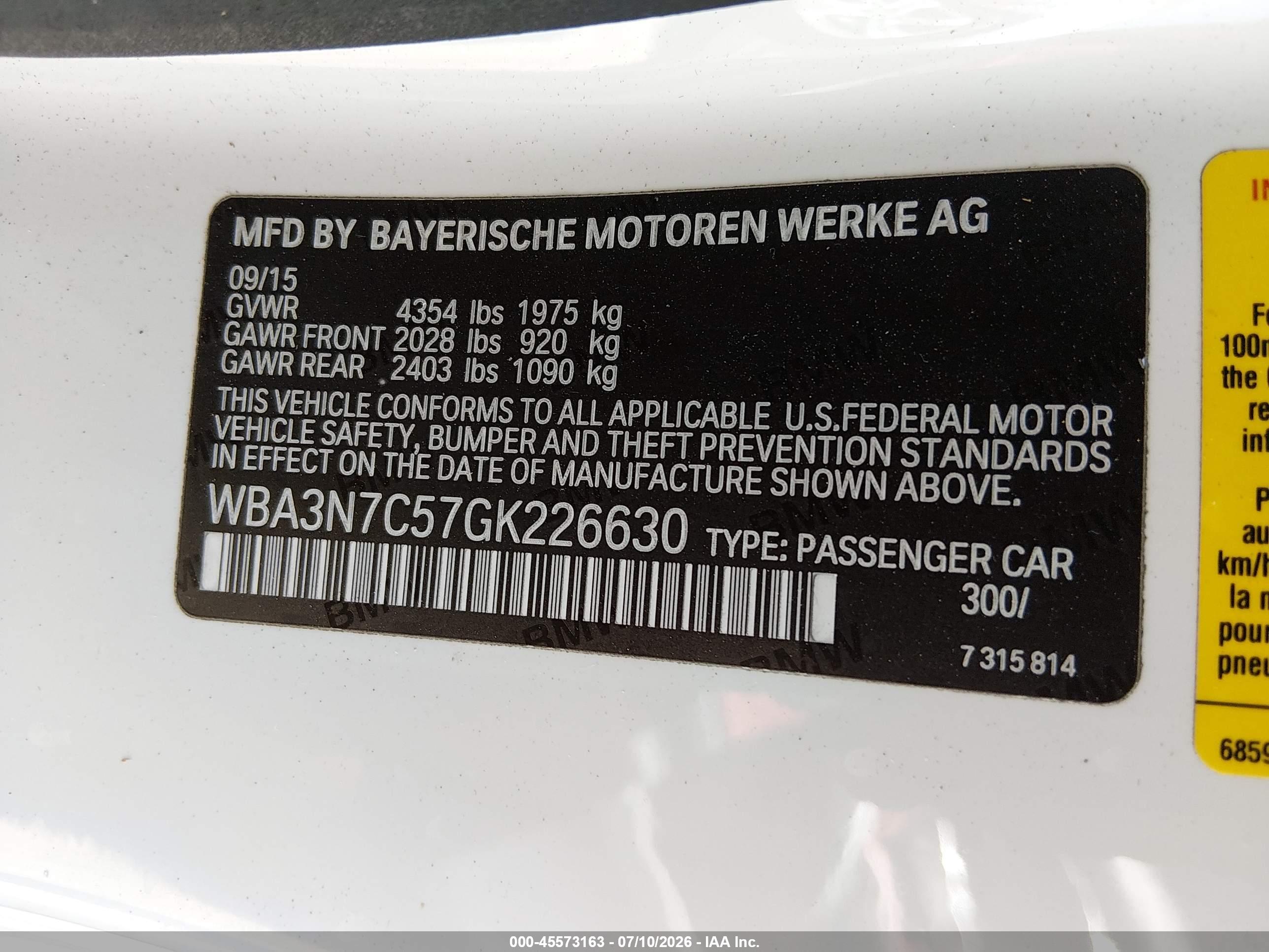 2016 BMW 428I