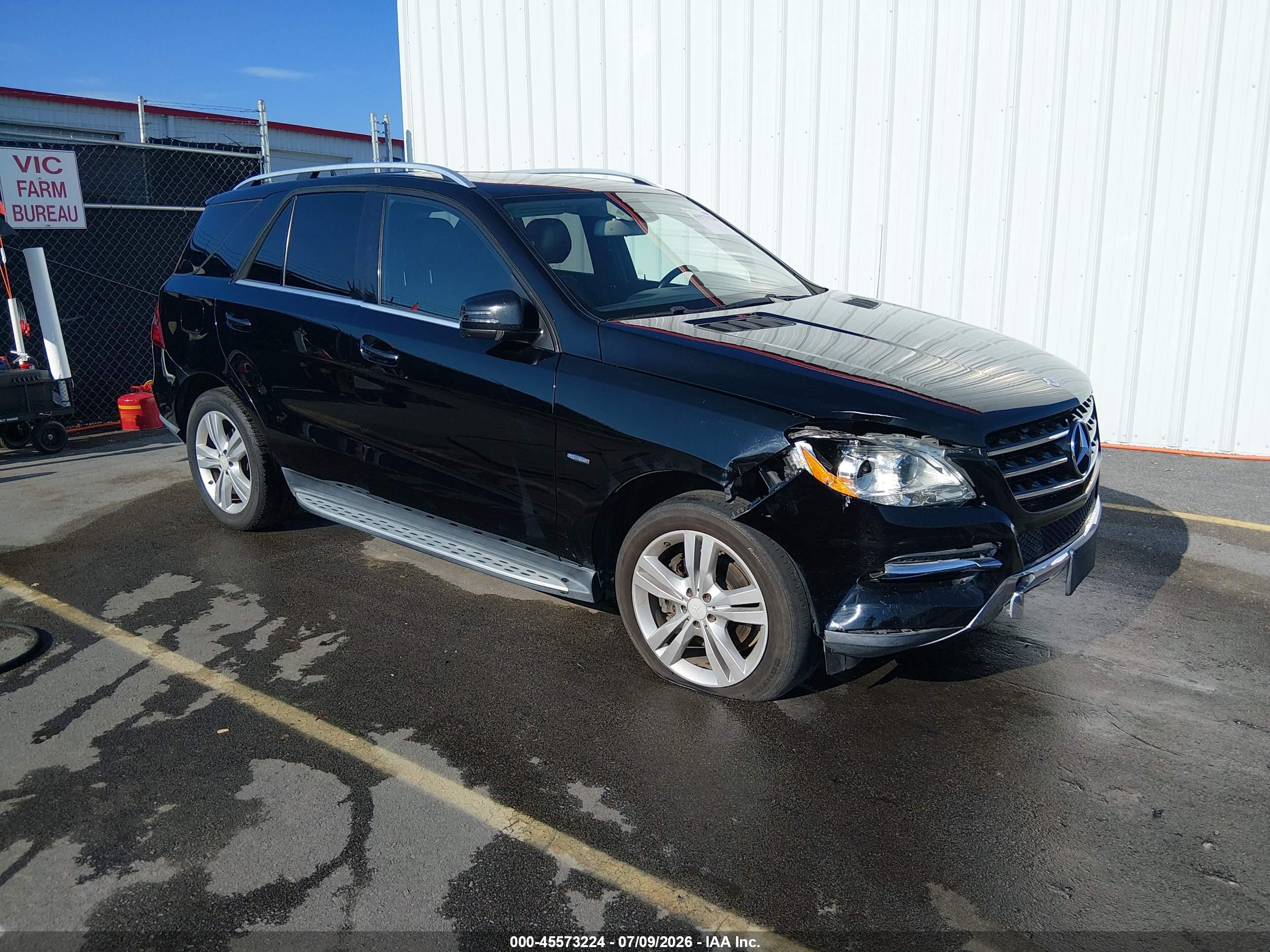2012 MERCEDES-BENZ ML 350 4MATIC