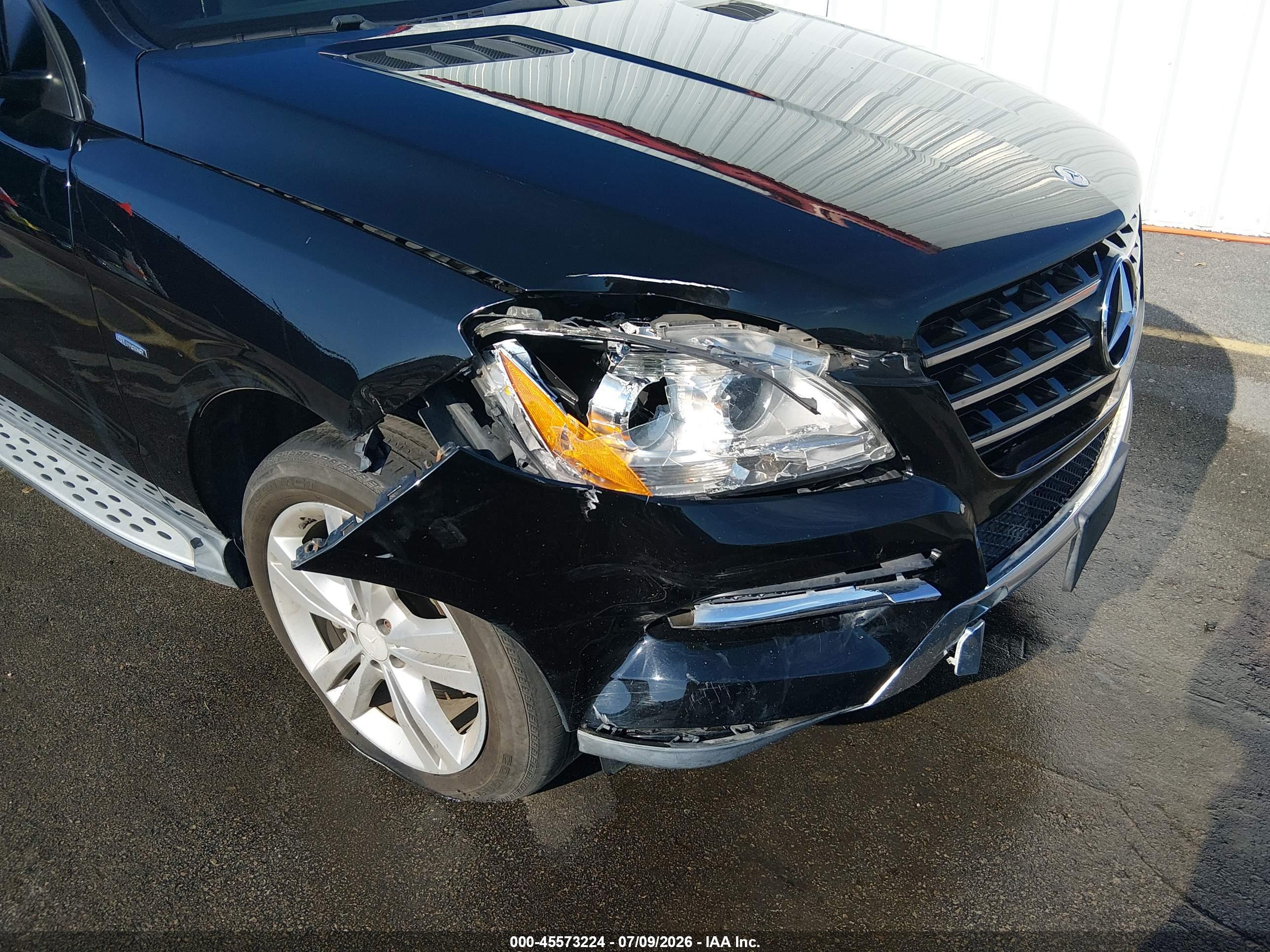 2012 MERCEDES-BENZ ML 350 4MATIC