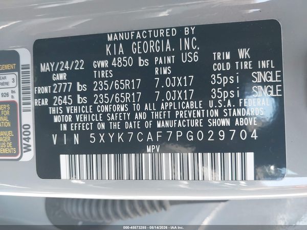 2023 KIA SPORTAGE X-PRO PRESTIGE