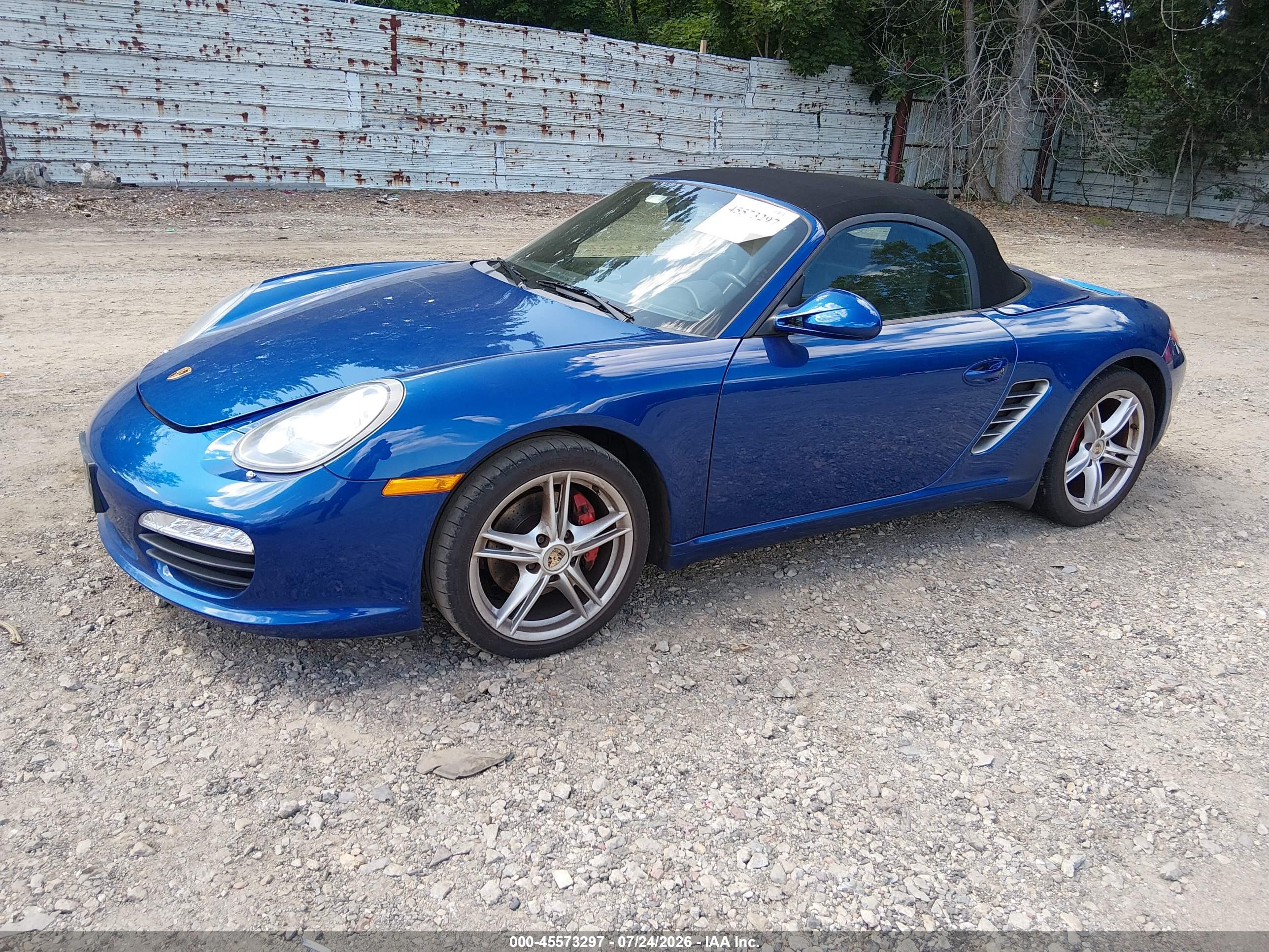 2012 PORSCHE BOXSTER S