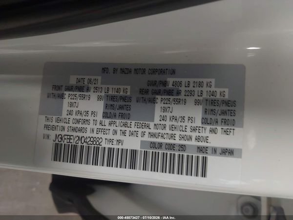 2021 MAZDA CX-5 SIGNATURE
