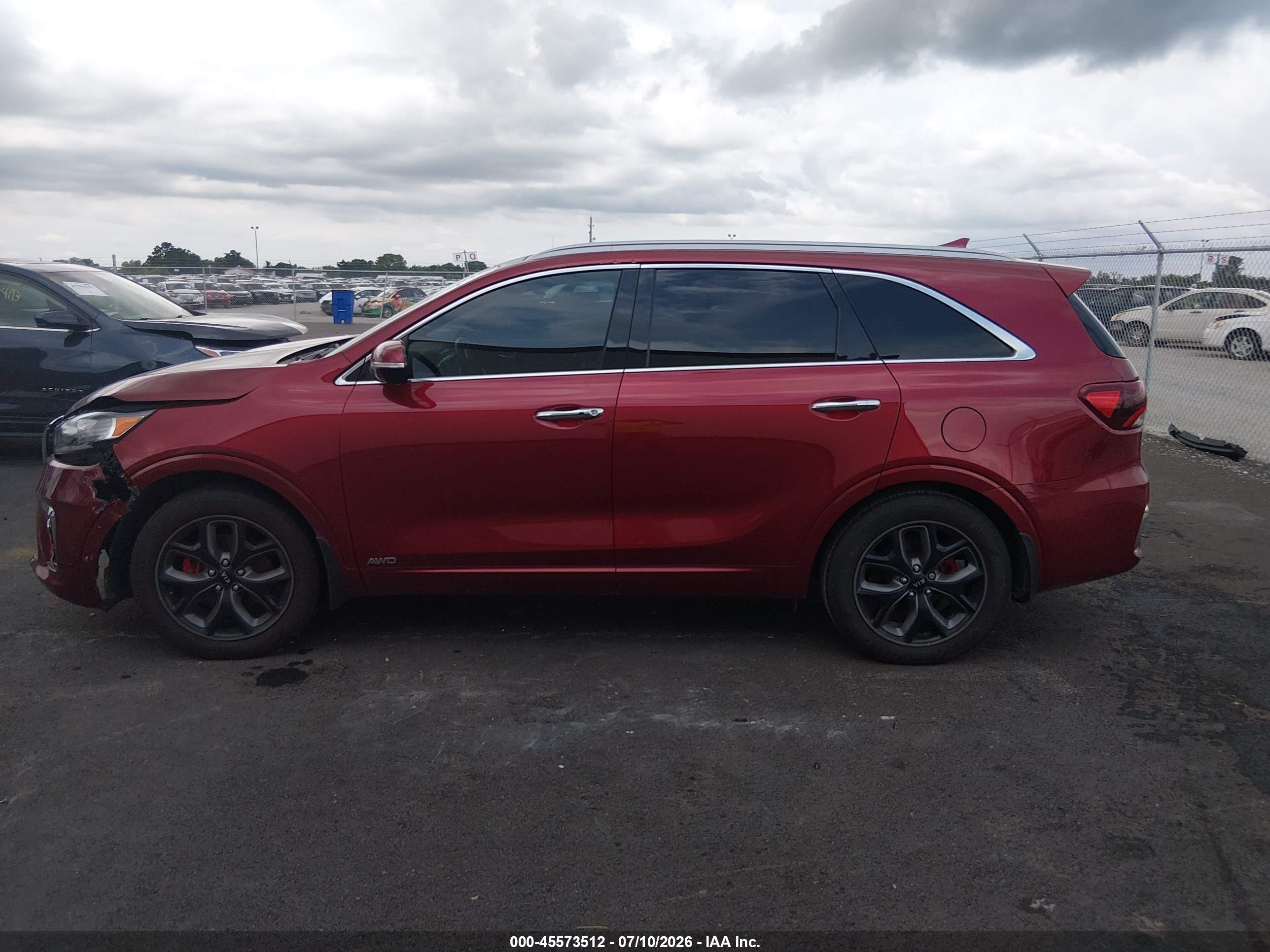 2020 KIA SORENTO 3.3L SX