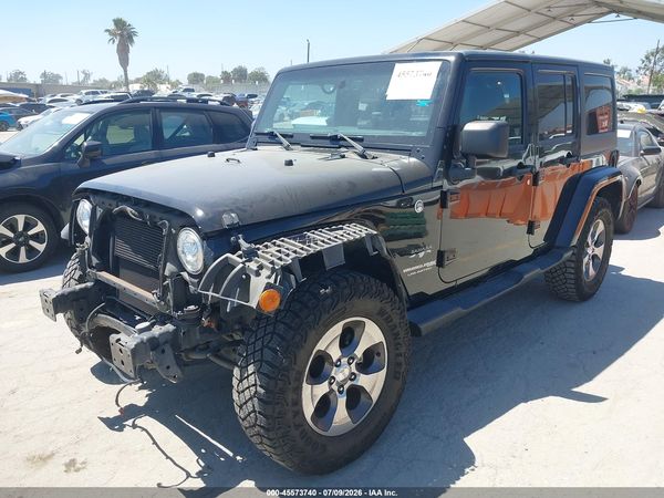 2018 JEEP WRANGLER JK UNLIMITED SAHARA 4X4