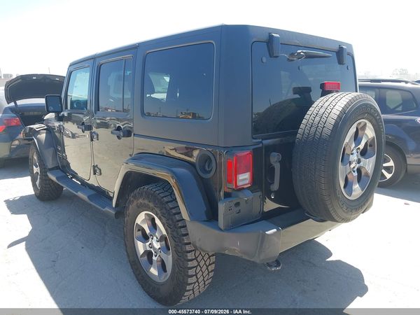 2018 JEEP WRANGLER JK UNLIMITED SAHARA 4X4