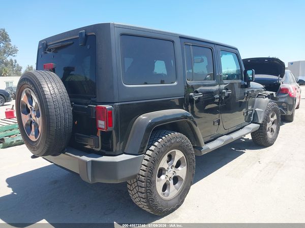 2018 JEEP WRANGLER JK UNLIMITED SAHARA 4X4
