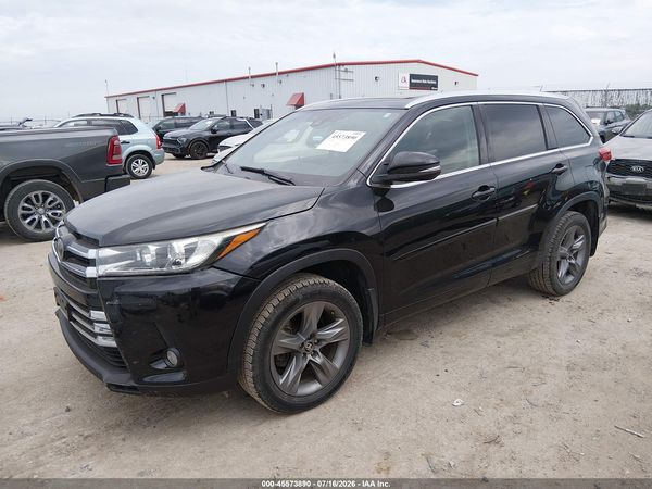 2018 TOYOTA HIGHLANDER LIMITED PLATINUM