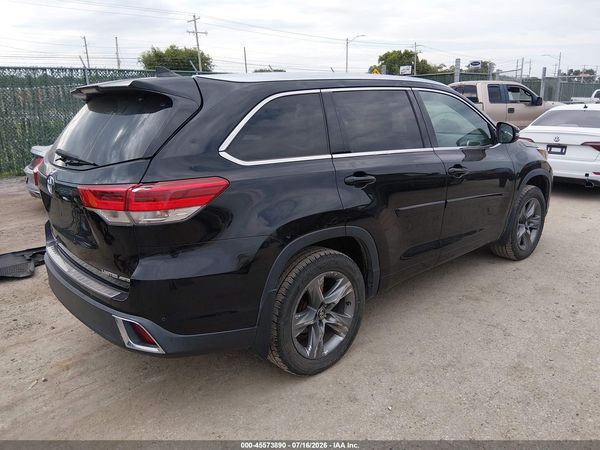 2018 TOYOTA HIGHLANDER LIMITED PLATINUM