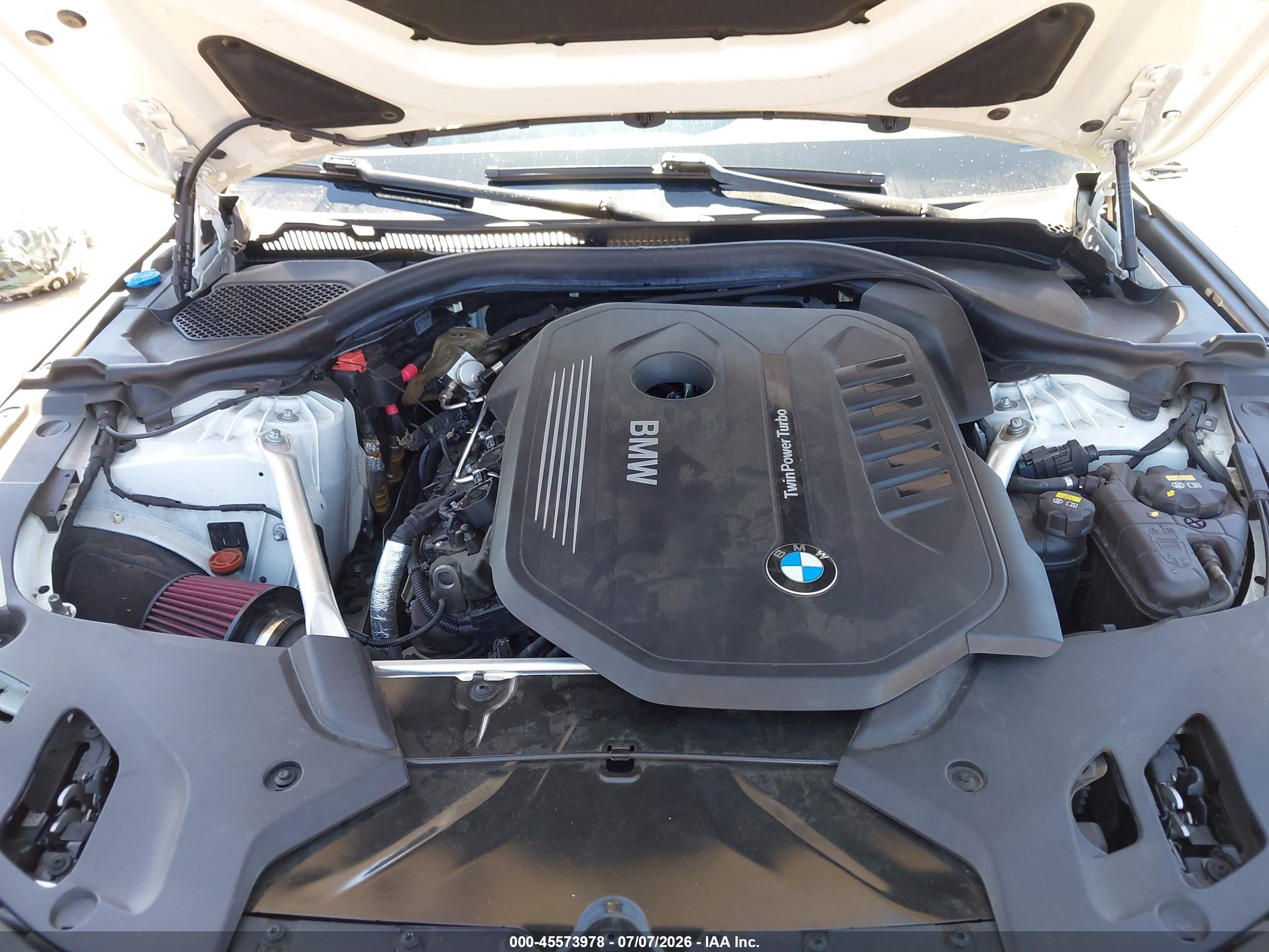 2018 BMW 540I
