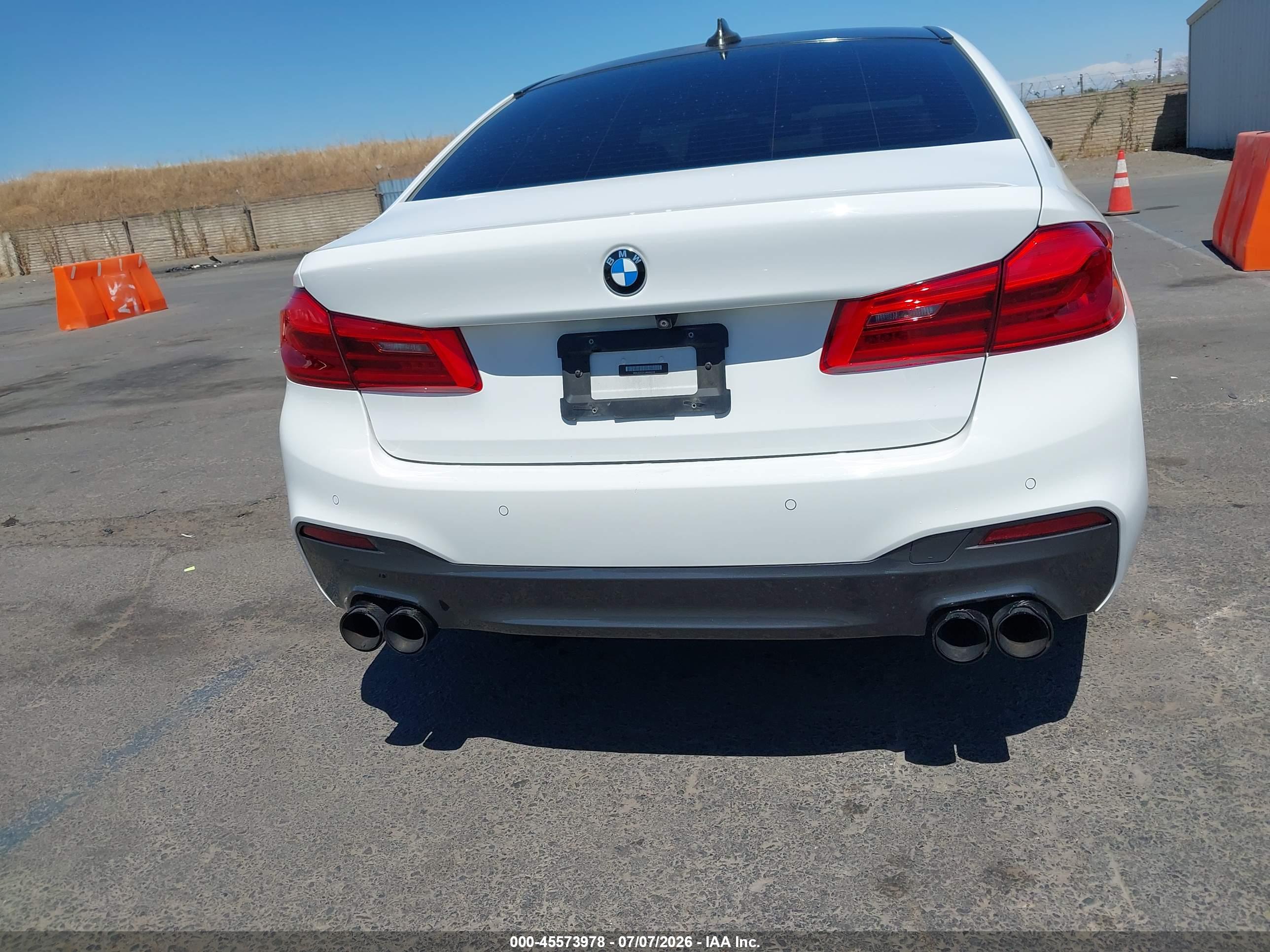 2018 BMW 540I