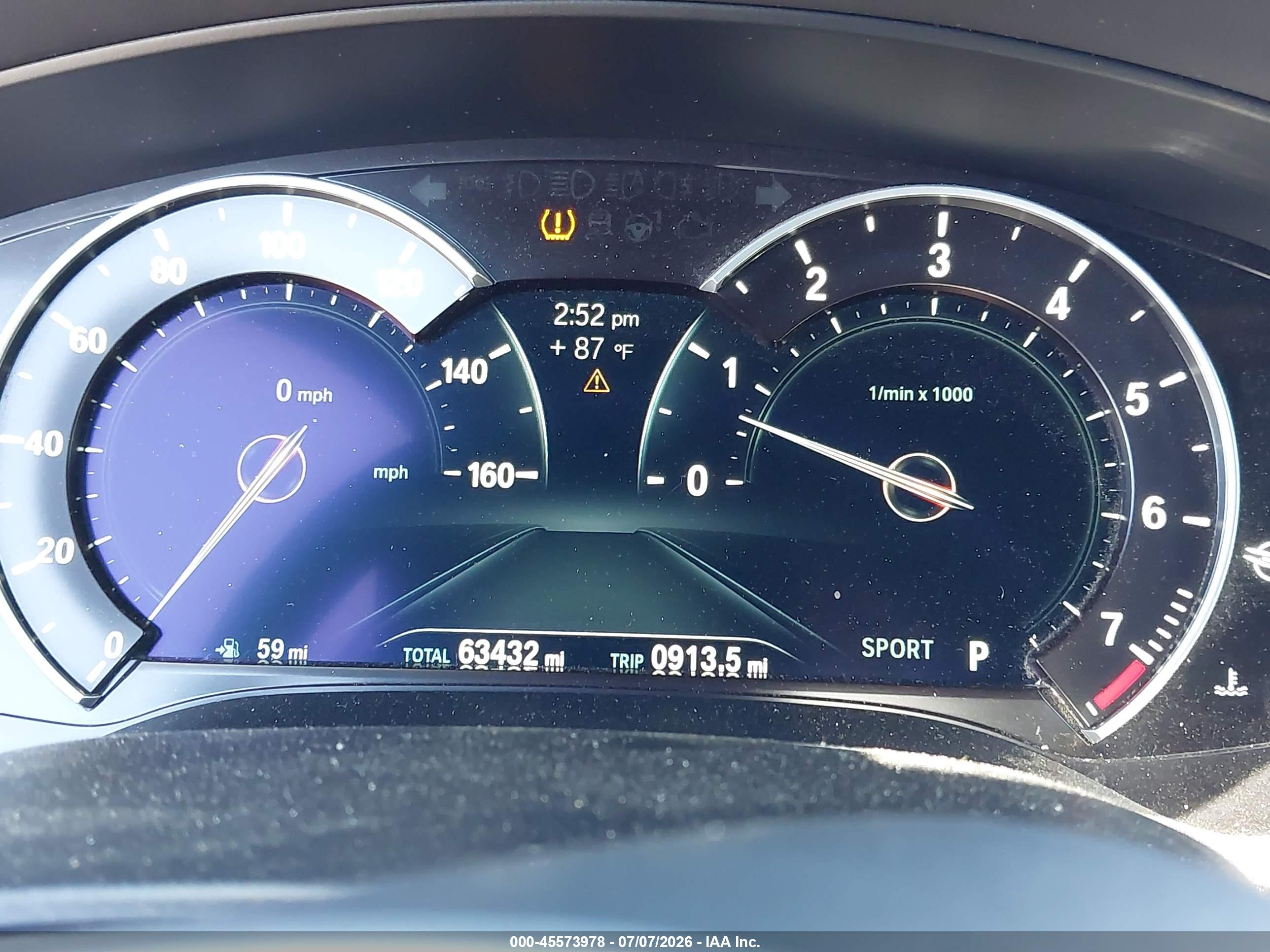 2018 BMW 540I