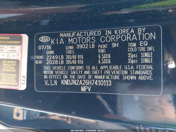 2017 KIA SOUL Base