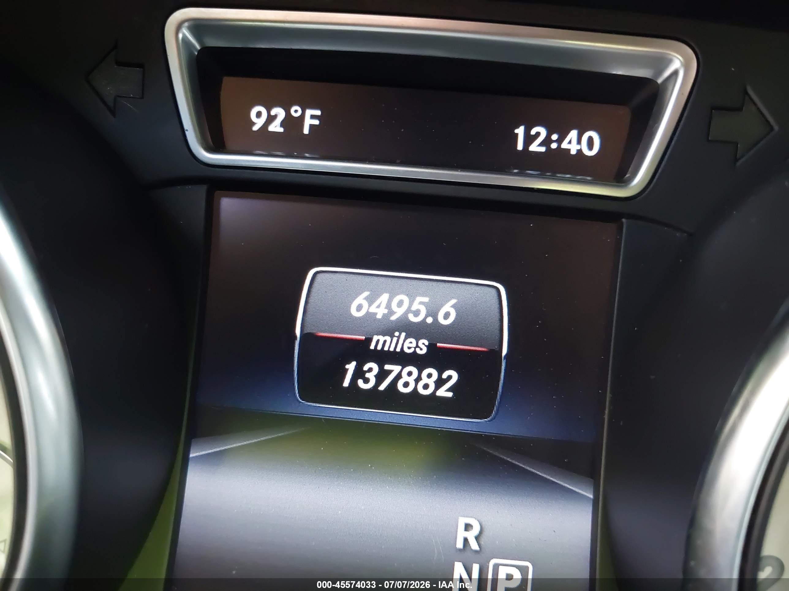 2015 MERCEDES-BENZ GLA 250 4MATIC