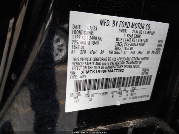 2023 FORD MUSTANG MACH-E SELECT
