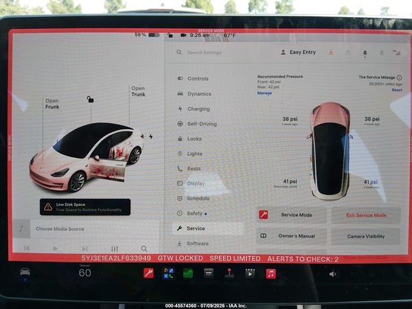 2020 TESLA MODEL 3