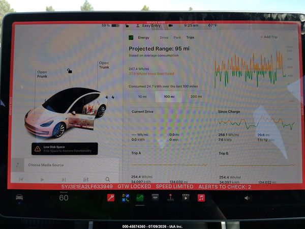 2020 TESLA MODEL 3