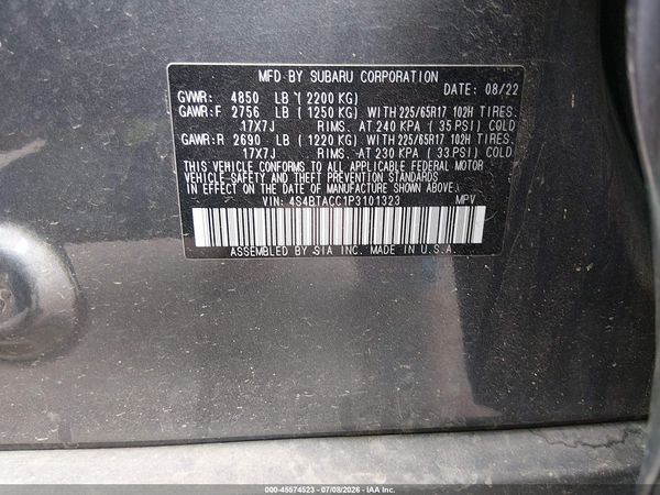 2023 SUBARU OUTBACK PREMIUM