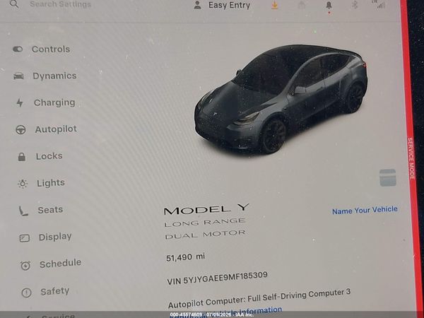 2021 TESLA MODEL Y