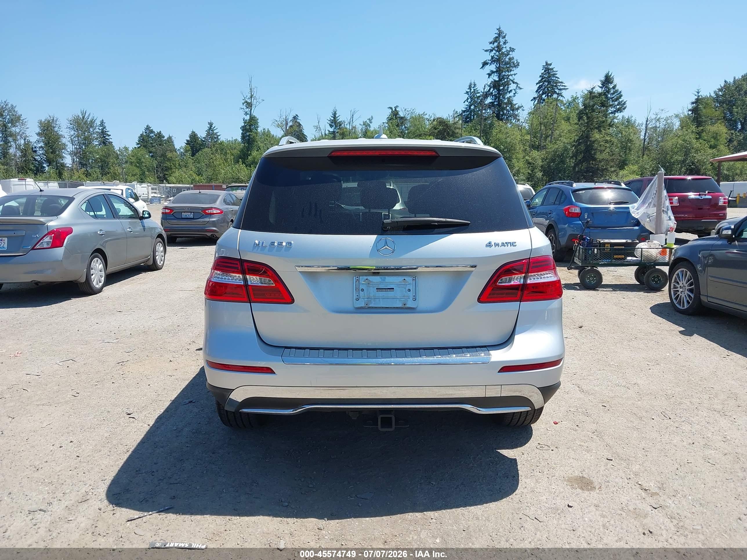 2014 MERCEDES-BENZ ML 350 ML350 4-MATIC