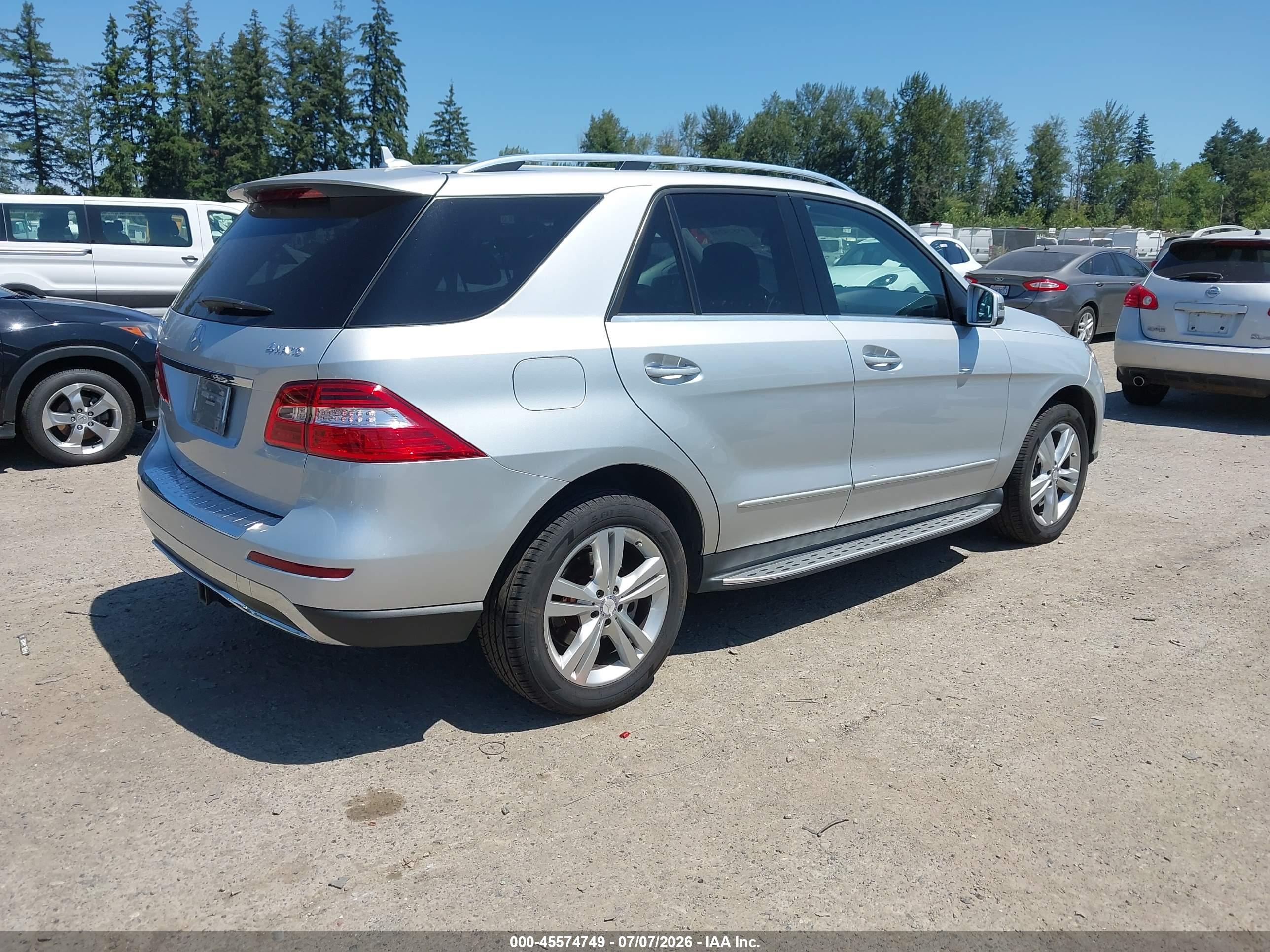 2014 MERCEDES-BENZ ML 350 ML350 4-MATIC