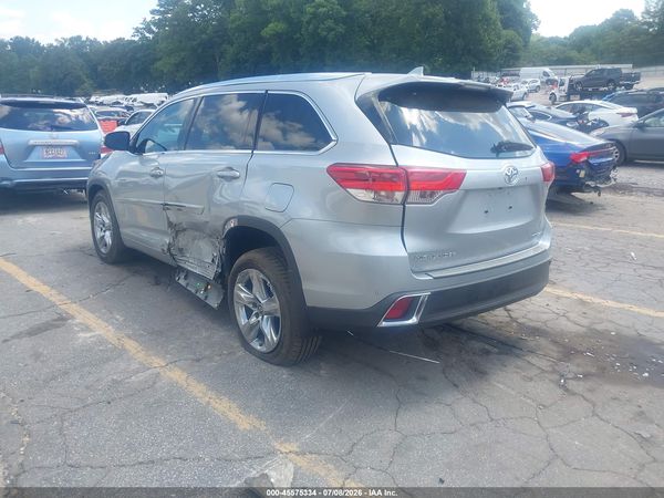 2018 TOYOTA HIGHLANDER LIMITED