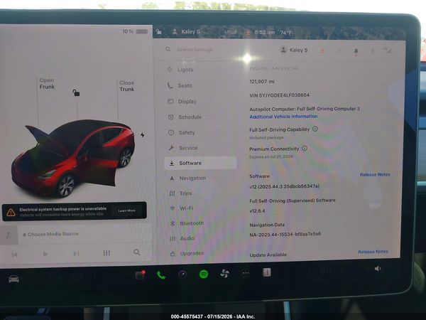 2020 TESLA MODEL Y